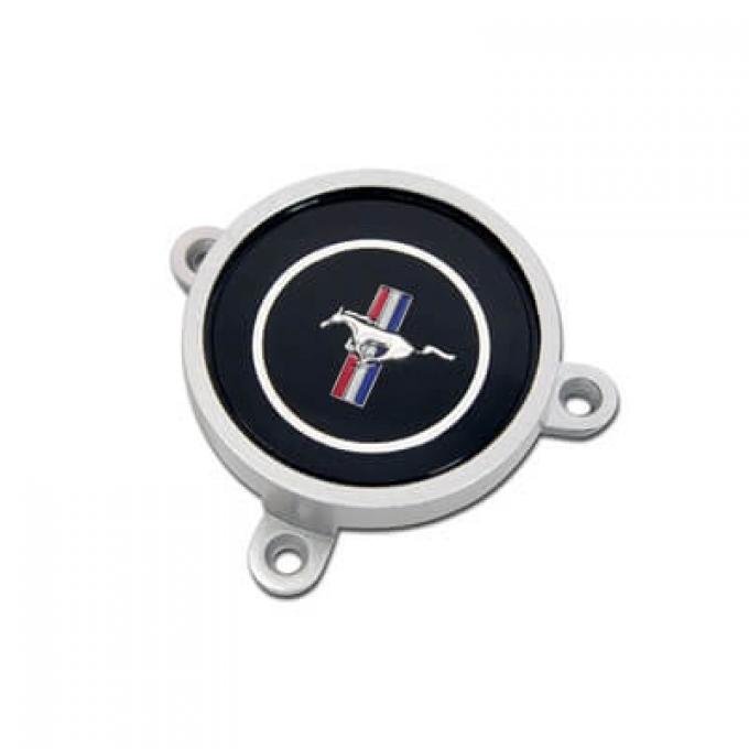 Scott Drake 1969 Ford Mustang 1969 Deluxe Steering Wheel Emblem C9ZZ-3649-B