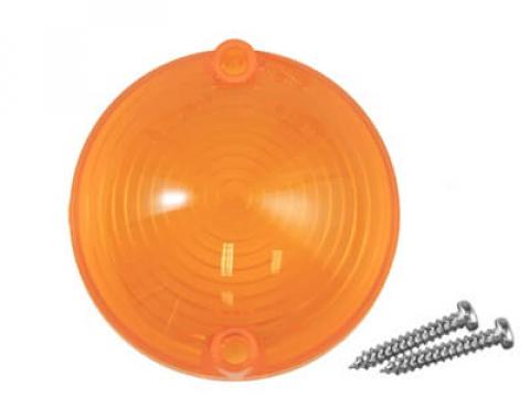 Scott Drake 64-66 PARK LAMP LENS- NO LOGO C5ZZ-13208-A