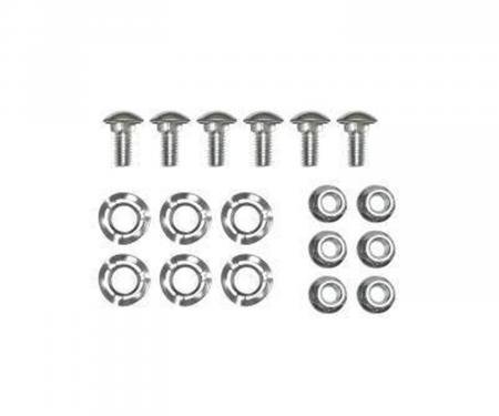 Scott Drake 1966-1977 Ford Bronco 66-77 BRONCO BUMPER BOLT KIT C6TZ-17758-DLXK