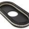 Scott Drake 1964-1973 Ford Mustang Aluminum Oval Air Cleaner Assembly Black S1MS-9600-P