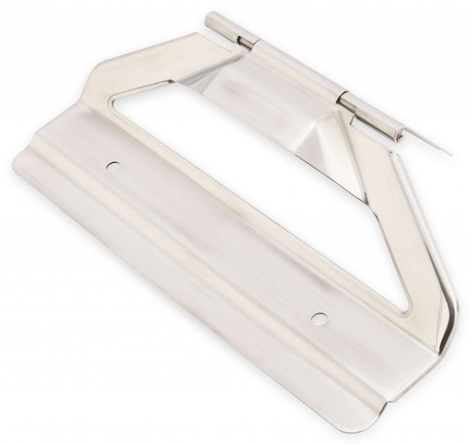 Scott Drake 1966-1977 Ford Bronco License Plate Frame Polished Stainless Steel C6TZ-13585-S