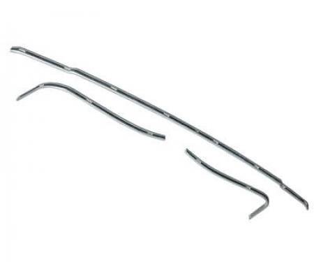 Scott Drake 1967-1968 Ford Mustang Convertible Top Rear Tack Strip Set MM-243