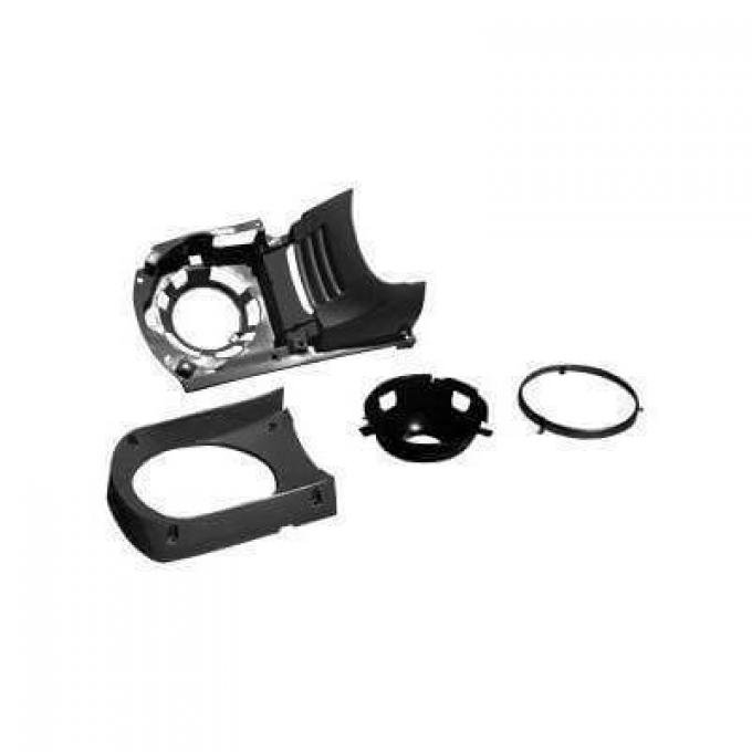 Scott Drake 1965-1966 Ford Mustang 65-66 Headlamp Bucket Assembly (RH) C5ZZ-13008-CR
