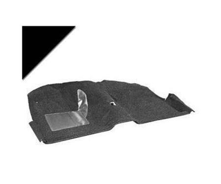 Scott Drake 1971-1973 Ford Mustang 71-73 Coupe Molded Carpet Kit (Black) CAR71-CP-BK