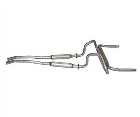 Scott Drake 1967-1969 Ford Mustang 1967-69 Mustang Exhaust, Factory Style Dual Exhaust System 2.25" C9ZZ-5257-CRE