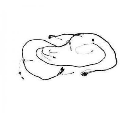 Scott Drake 1967 Ford Mustang Headlight Wiring Harness with Tachometer C7ZZ-14290-C