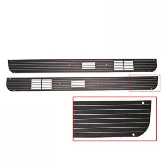 Scott Drake 1967-1968 Ford Mustang Deluxe Door Speaker Grilles C7ZZ-6520956-7A