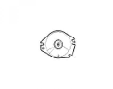 Scott Drake 1967-1968 Ford Mustang Instrument Lens (Center, with Hole) C7ZZ-10887-D