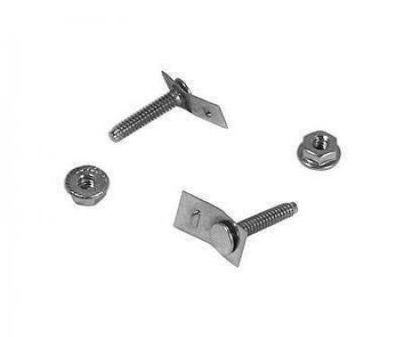 Scott Drake 1964-1973 Ford Mustang 64-66 Rear Valance Hardware 372719-S100