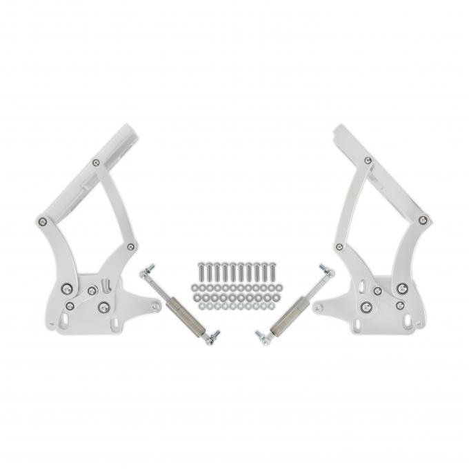 Scott Drake Billet Hood Hinges, Polished C7ZZ-16796-7-P