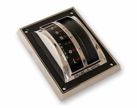 Scott Drake 1965-1966 Ford Mustang Automatic Transmission Shift Bezel Cover C5ZZ-7D394
