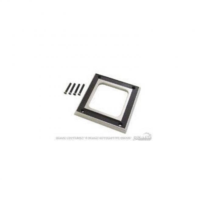 Scott Drake 1964-1968 Ford Mustang 64-68 3&4 Speed Deluxe Shift Bezel (Satin) C4ZB-7262-S