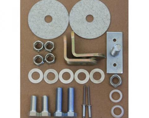 Scott Drake 1964-1973 Ford Mustang 3-Point Seat Belt Hardware Kit SB-3P-HK