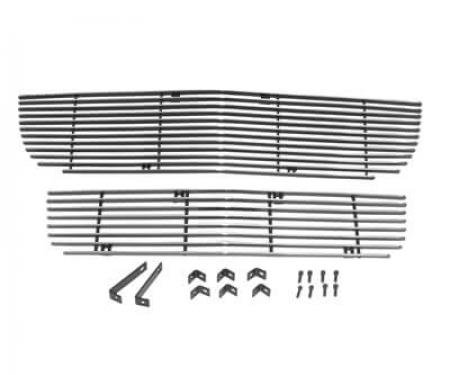 Scott Drake 1967 Ford Mustang Upper and Lower Billet Grille for Eleanor Body Kit S7MS-8200-E