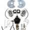 Scott Drake 1967-1969 Ford Mustang Front Power Disc Brake Conversion Kit DBC-A121-M-R