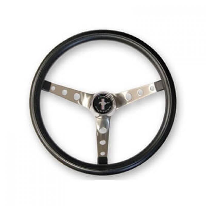 Scott Drake 1965-1973 Ford Mustang Grant Black Steering Wheel 968