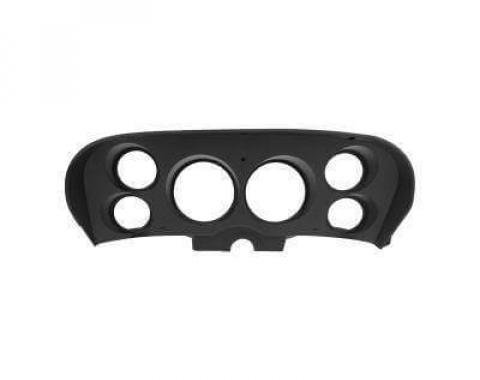 Scott Drake 1969-1970 Ford Mustang 1969-70 Custom 6 Gauge Instrument Bezel C9ZZ-10838-BK