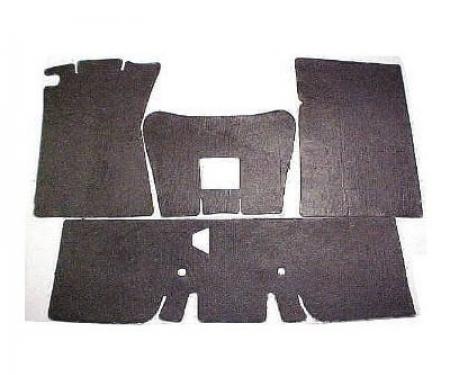 Scott Drake 1964-1973 Ford Mustang Carpet Underlayment 4 Piece Set CUMS