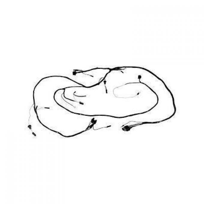 Scott Drake 1969 Ford Mustang Headlight Wiring Harness C9ZZ-14290-A