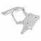 Scott Drake Billet Hood Hinges, Polished C7ZZ-16796-7-P