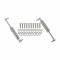 Scott Drake Billet Hood Hinges, Polished C7ZZ-16796-7-P