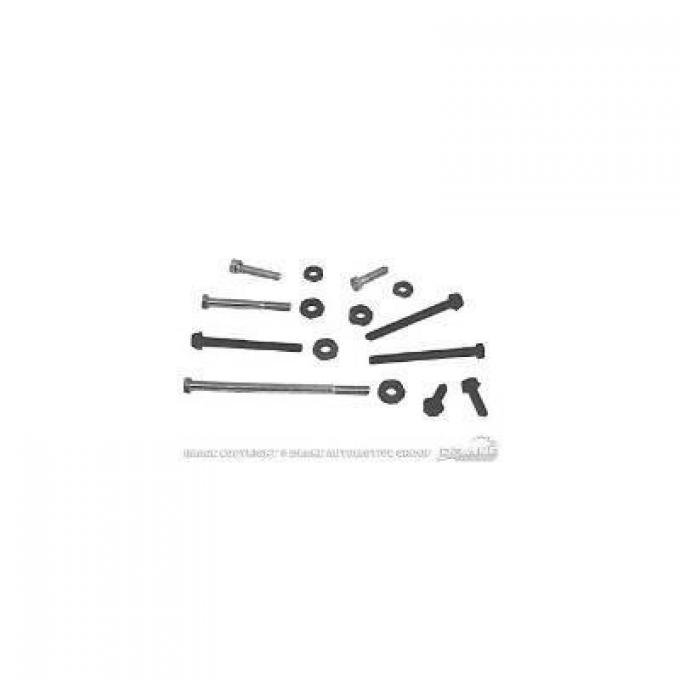 Scott Drake 1969 Ford Mustang Water Pump Bolts(302, 351W, Boss 302 without A/C) WPB-C9OE-307