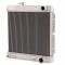 Scott Drake 1964-1966 Ford Mustang Radiator 2-Row Aluminum V8 Automatic Transmission 259-2AL