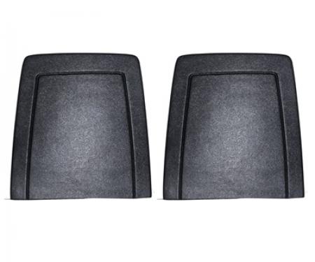 Scott Drake 1972-1973 Ford Mustang 1972-73 Mustang Seat Back Panels Standard/Deluxe (Black) D2ZZ-6560762