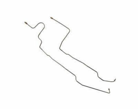 Scott Drake 1966 Ford Mustang Transmission Oil Cooler Lines (Steel, 8 Cylinder) MOL005