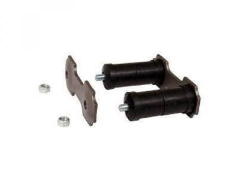 Scott Drake 1964-1965 Ford Mustang Leaf Spring Shackle Kit Gray C5ZZ-5776-K