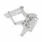 Scott Drake Billet Hood Hinges, Polished C7ZZ-16796-7-P
