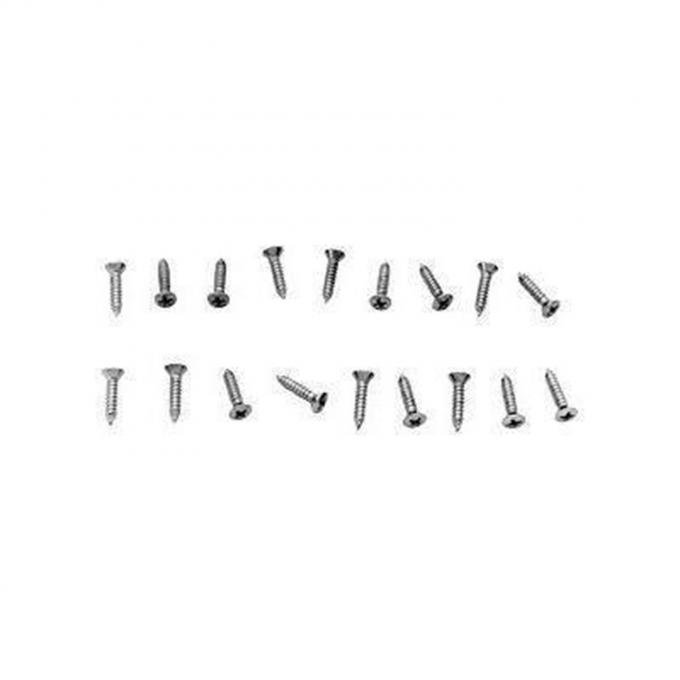 Scott Drake 1964-1968 Ford Mustang 64-68 Door Sill Screw Kit 376290-SK