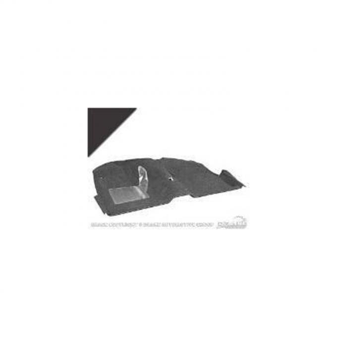 Scott Drake 1965-1968 Ford Mustang 65-68 Convertible Economy Carpet Kit (Black) CAR-65-CV-BK-N