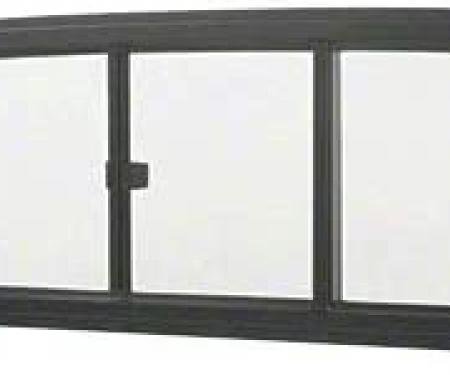 CRL Duo-Vent Four Panel Slider with Clear Glass for 1961-1966 Ford Truck