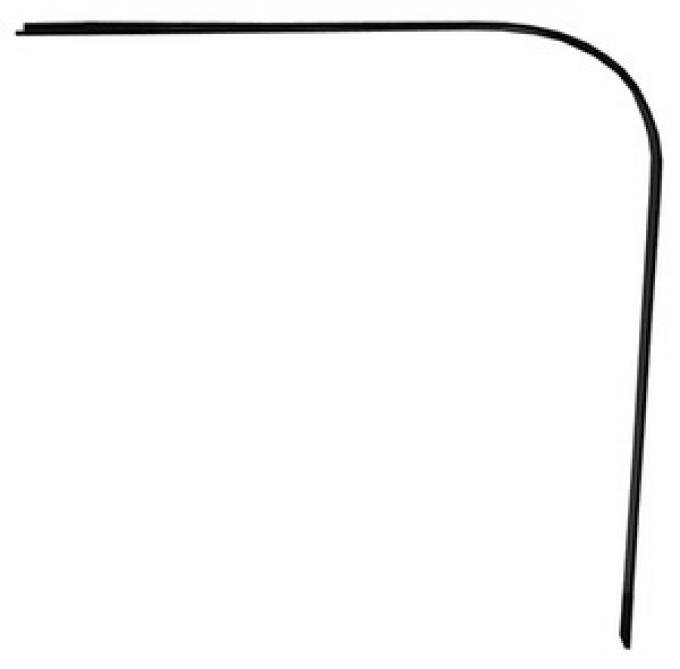 Key Parts '67-'72 Drip Rail, Driver's Side 0849-157 L