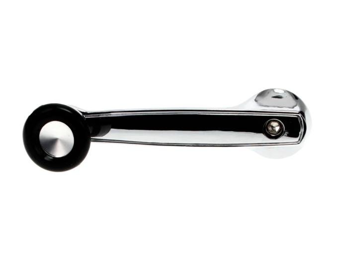 AMD Window Crank Handle, Black Knob, 68-76 Dodge Plymouth A B E Body X546-1068