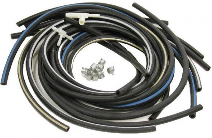 Corvette Heater/Air Conditioning Control Vacuum Hose Kit, with Air Conditioning, 1977-1982