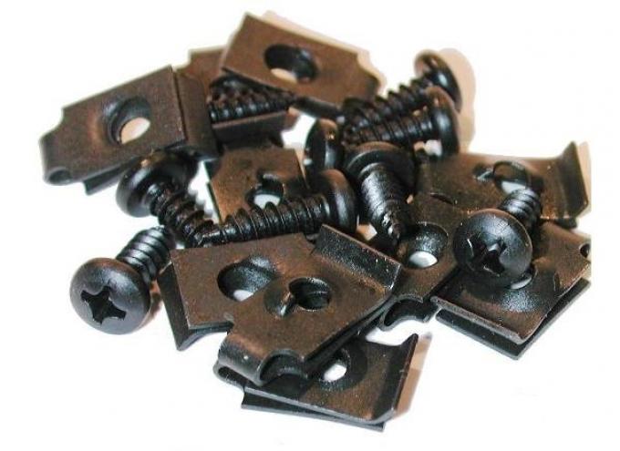 Corvette Grille Mount Screw Set, 20 Piece, 1975-1979