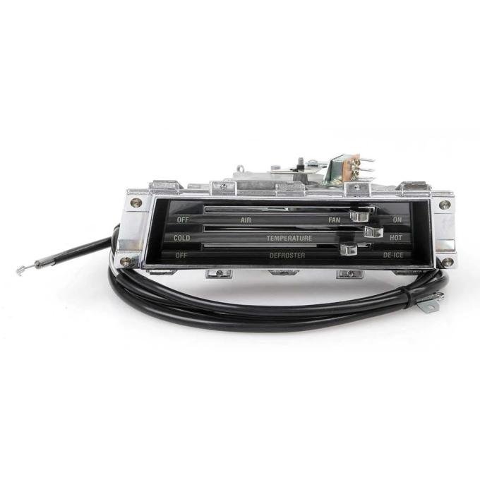 AMD Heater Control Assembly with Cables, without AC- 67 Camaro Firebird K-3925775C