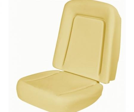 TMI Camaro Bucket Seat Foam Cushion, Deluxe Interior, 1967