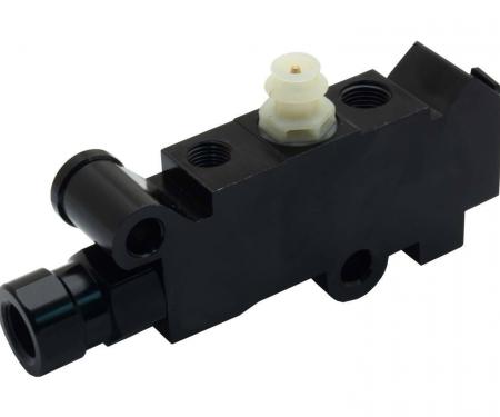 Disc/Drum Brake Proportioning Valve, Black, GM Style