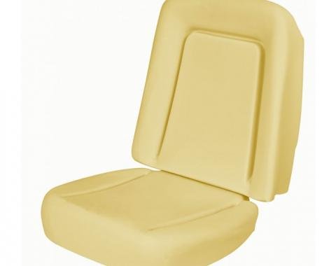 TMI Camaro Bucket Seat Foam Cushion, Deluxe Interior, 1967