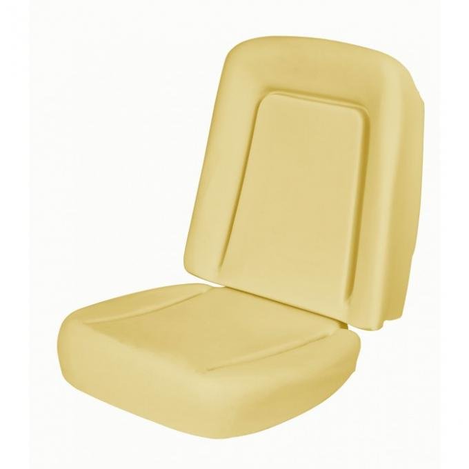 TMI Camaro Bucket Seat Foam Cushion, Deluxe Interior, 1967