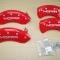 OPEN BOX Red Caliper Covers for Jeep Cherokee