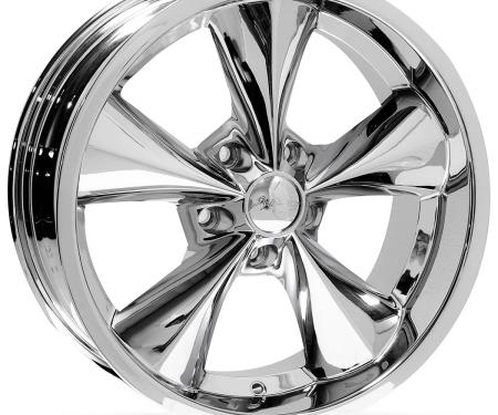 Boyd Coddington 17x7 Junkyard Dog Chrome 5x4.5 BS 4 BP BC1-776540C