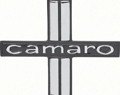 AMD Door Panel Emblems, "Camaro" for Deluxe Interior, LH/RH Pair, 67 Camaro K-7698289