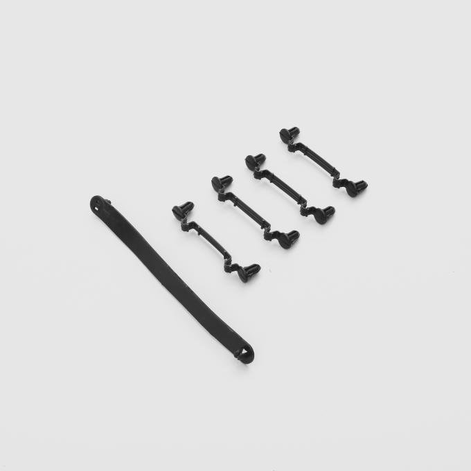 Detroit Muscle Technologies Mopar A Body 70-74 Under Hood Wiring Hose Strap Kit AXX7074SK01-USK05