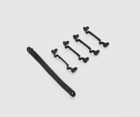 Detroit Muscle Technologies Mopar A Body 70-74 Under Hood Wiring Hose Strap Kit AXX7074SK01-USK05