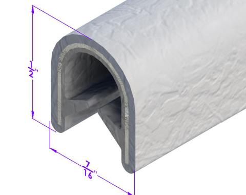 Metro Moulded Parts Gray, Push-on Windlace LP 200-A