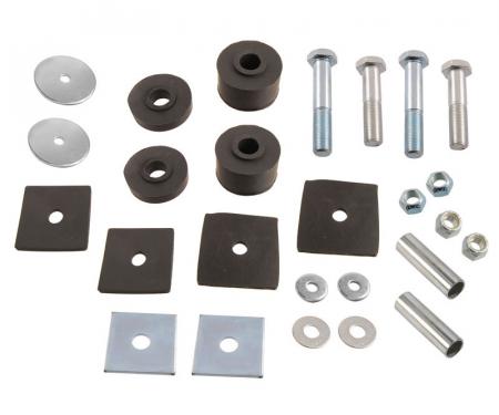 Dennis Carpenter Cab to Frame Mounting Pad Kit - 1957-60 Ford Truck B7C-5400-S